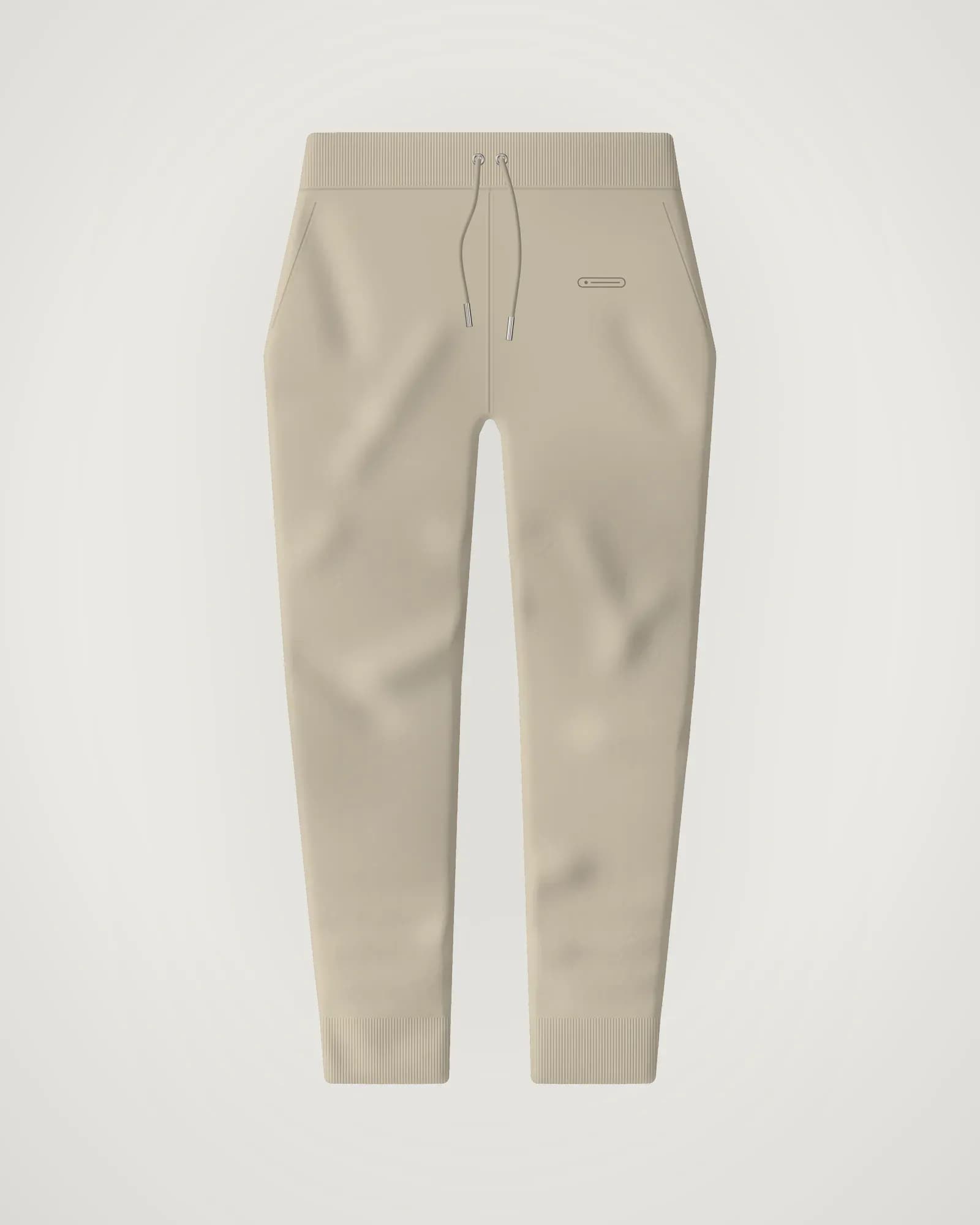 Fear of God Essentials Sweatpants 'Light Oatmeal', vista frontal